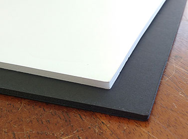 Foam core samples